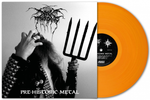 the album cover for Darkthrone - Pre-Historic Metal [Transparent Orange]