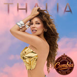 the album cover for Thalia -Todo Suena Mejor En Cumbia [Color Vinyl]