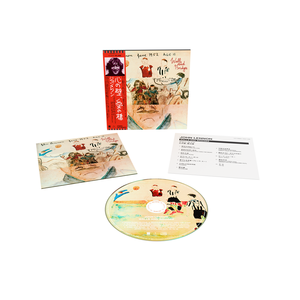 the album cover for John Lennon - Walls & Bridges [SHM-CD]