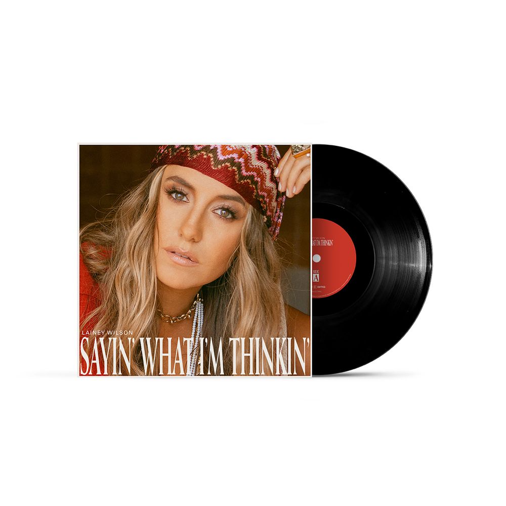 the album cover for Lainey Wilson - Sayin' What I'm Thinkin'