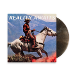 the album cover for The Strokes - Reality Awaits [Indie Exclusive Black Ice Glitter]