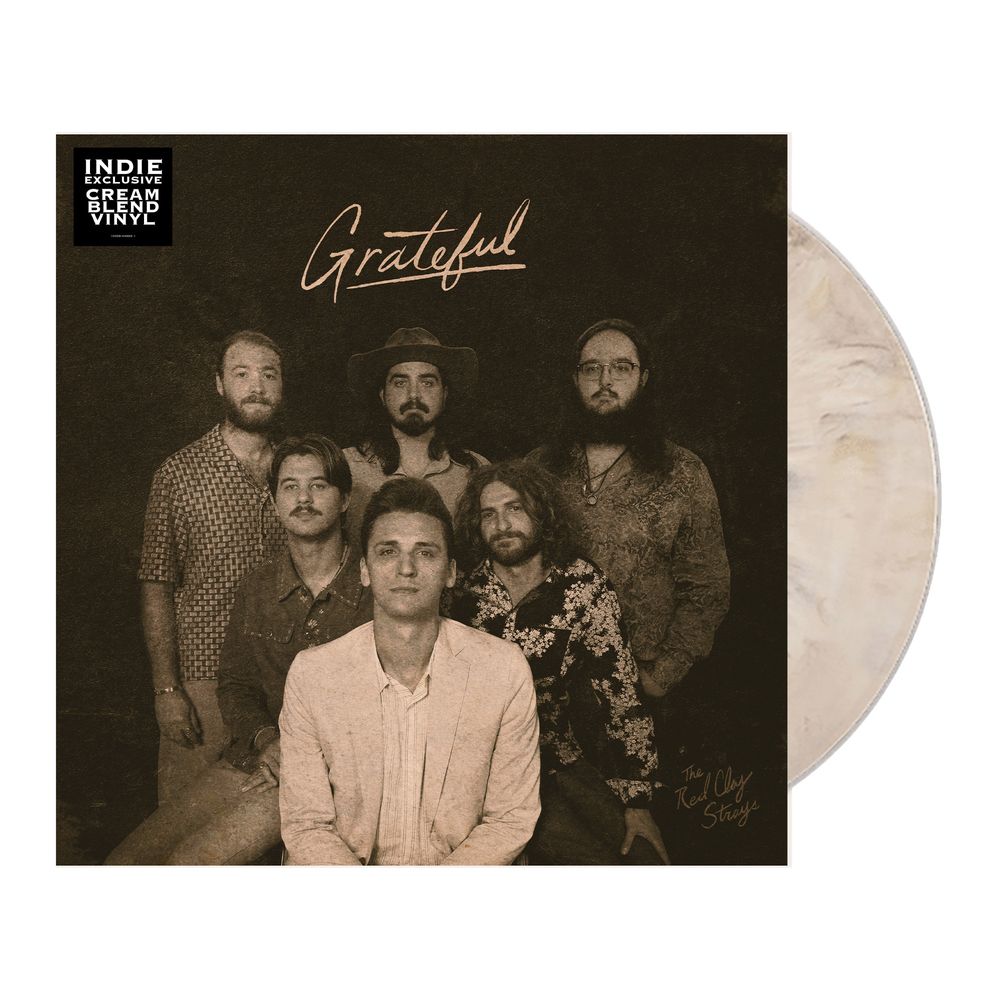 the album cover for The Red Clay Strays - Grateful [Indie Exclusive Cream Blend]
