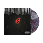 the album cover for Sleeping With Sirens - An Ending In Itself [Black/White/Red Swirl]