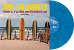 the album cover for Various Artists - SURF-AGE NUGGETS: TRASH & TWANG INSTRUMENTALS [Indie Exclusive Laguna Blue Marble]