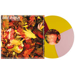 the album cover for Drug Church - Hit Your Head [Indie Exclusive Baby Pink/Canary Yellow/Oxblood Quad]