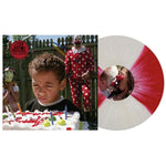 the album cover for Drug Church - Paul Walker [Indie Exclusive Milky Clear/Red Quad w/ White Splatter]