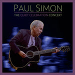 the album cover for Paul Simon - The Quiet Celebration Concert