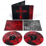 the album cover for Tony Iommi - From The Dark [Indie Exclusive Red/Black Marble 45 RPM]