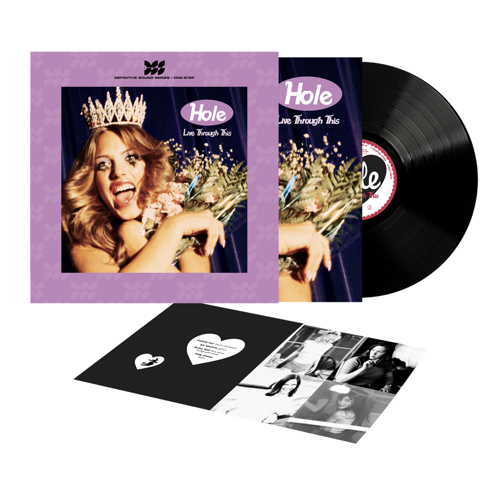 the album cover for Hole - Live Through This [Definitive Sound Series 180g]