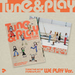 the album cover for TUIDE - The 1st EP 'TUNE & PLAY' [WE PLAY Ver.]