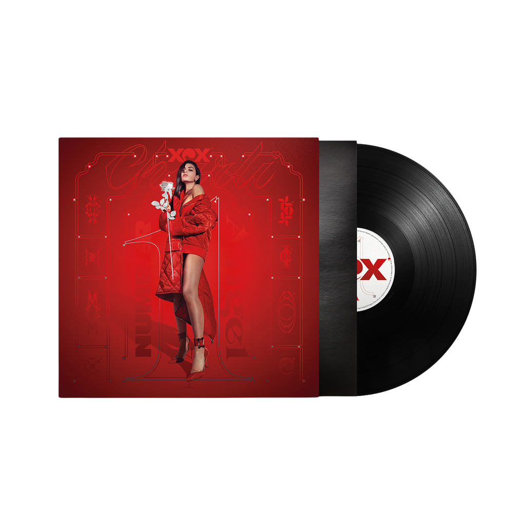 the album cover for Charli xcx - Number 1 Angel