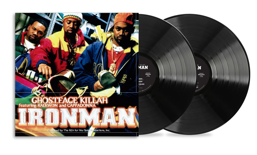the album cover for Ghostface Killah - Ironman
