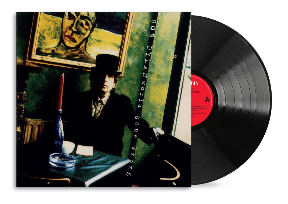 the album cover for Bob Dylan - World Gone Wrong