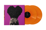 the album cover for Rapsody - God Gotta Afro & Gold Hoops [Orange with Alternate Cover]