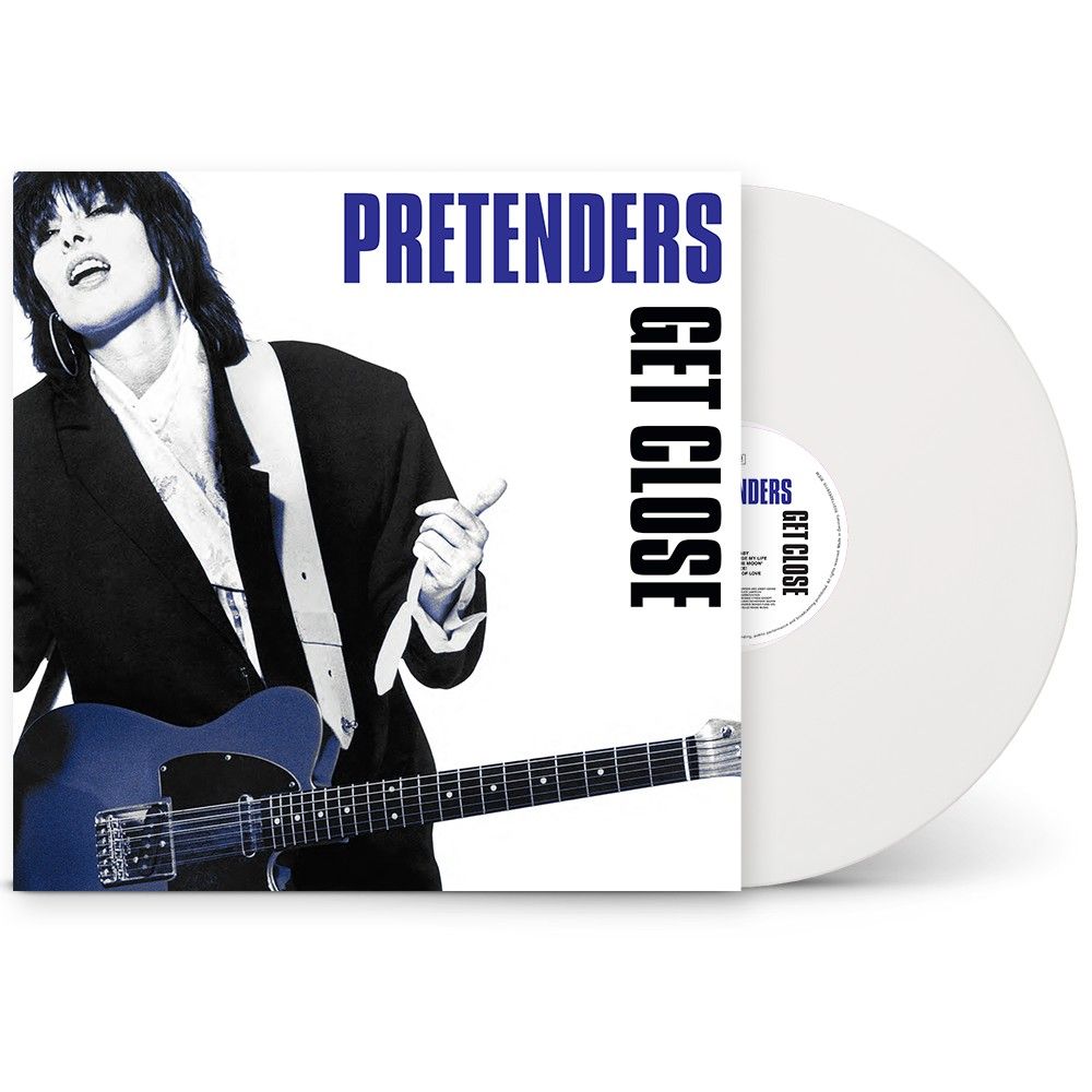 the album cover for Pretenders - Get Close [2025 Remaster, White, Brick & Mortar Exclusive]