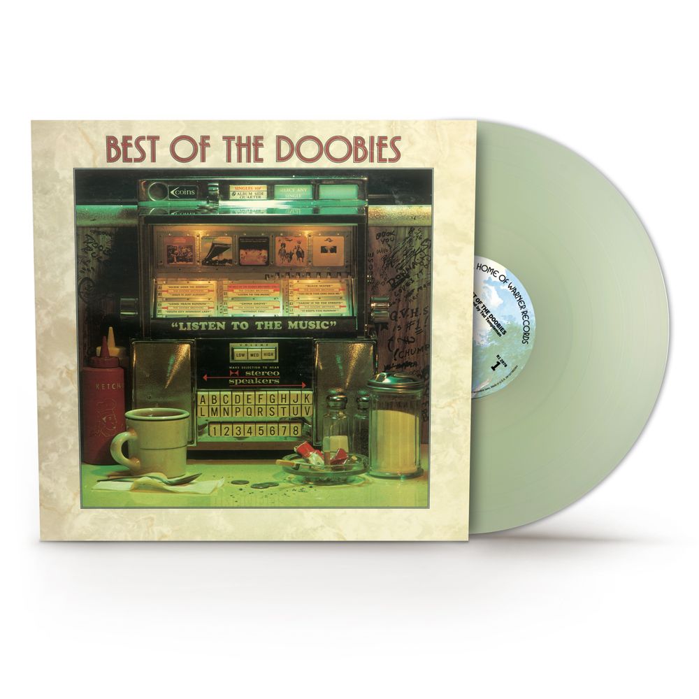the album cover for The Doobie Brothers - Best of The Doobies [Coke Bottle Green, Brick & Mortar Exclusive]