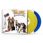 the album cover for ZZ Top - Greatest Hits [Rocktober 2026, Brick & Mortar Exclusive]