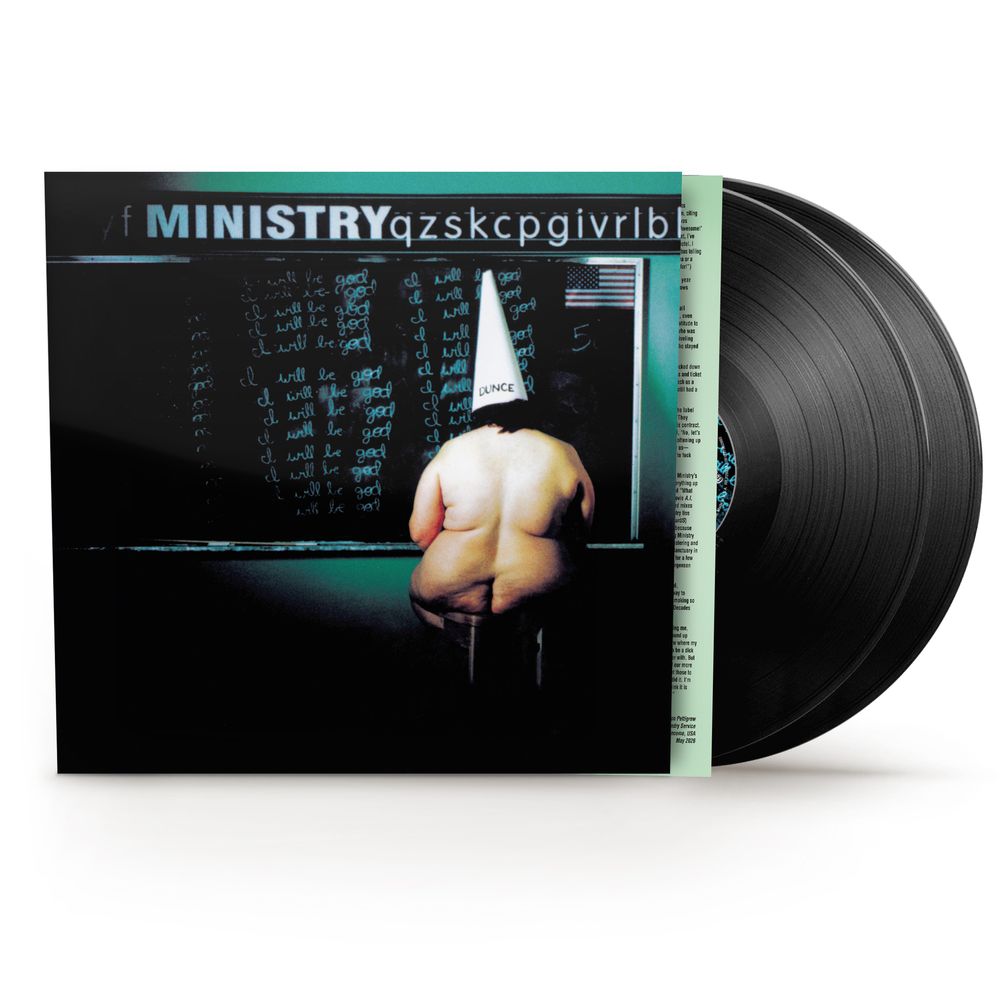 the album cover for Ministry - Dark Side of the Spoon [Deluxe, Brick & Mortar Exclusive]