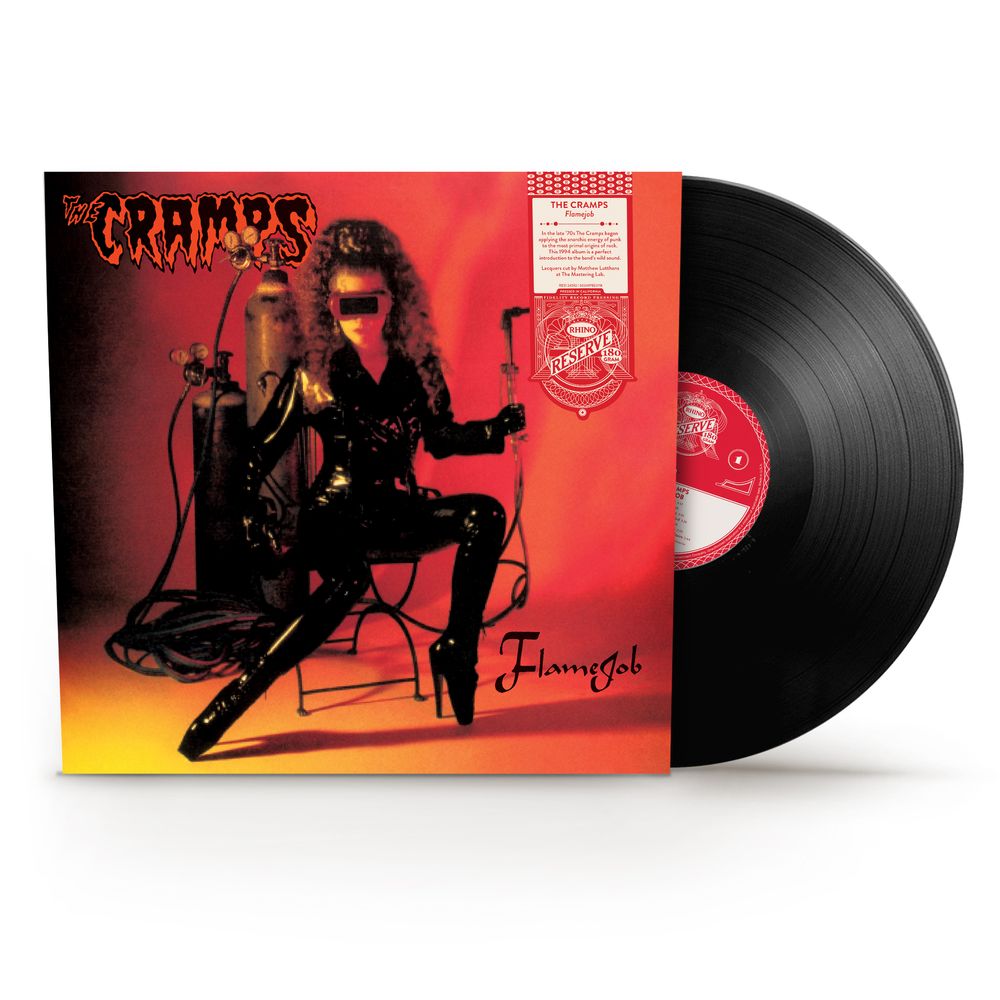 the album cover for The Cramps - Flamejob [Rhino Reserve, Brick & Mortar Exclusive]
