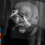 the album cover for Peter Gabriel - o\i [Indie Exclusive Bright-Side Mix Neon Green]
