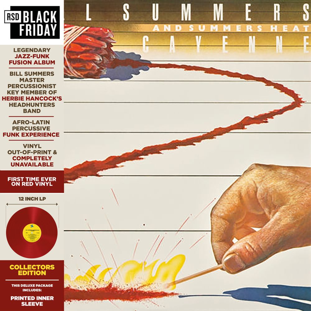 the album cover for Bill Summers/ Summer Heat - Cayenne [RSD BF 2026]