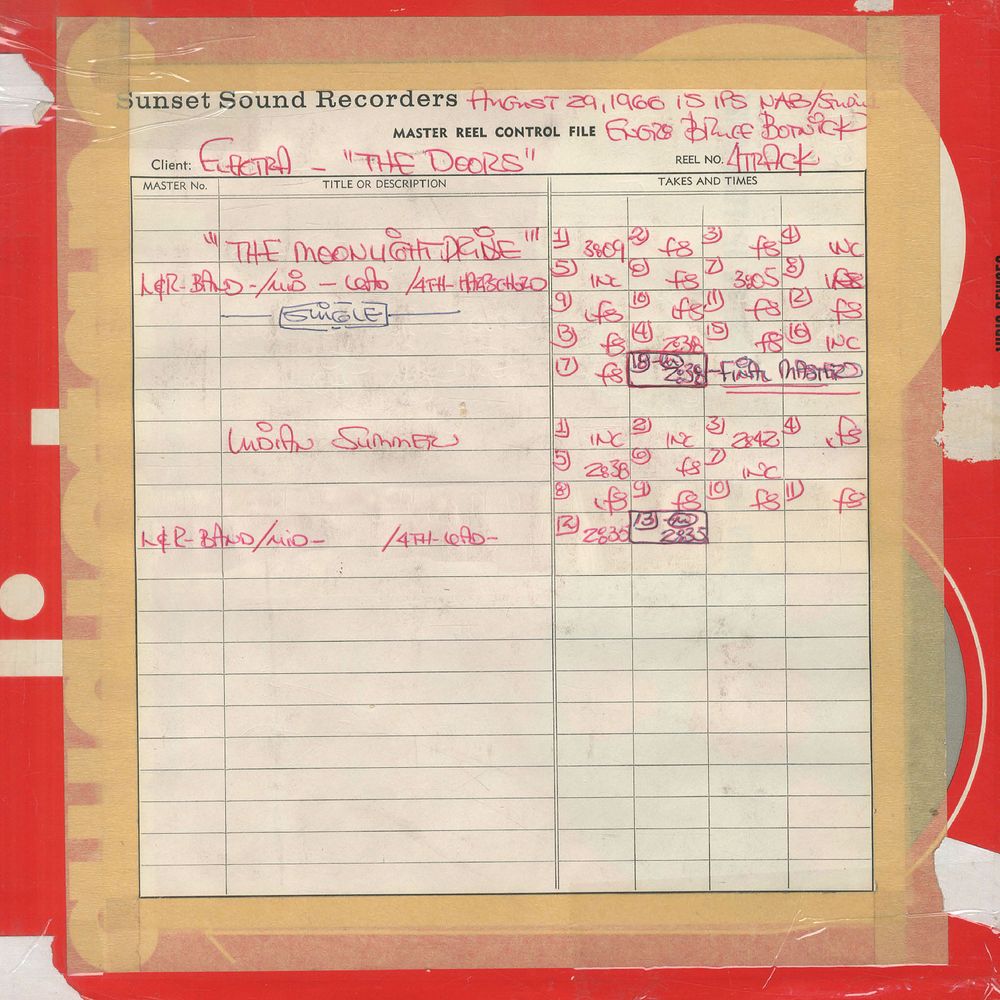 the album cover for The Doors - 1966 [RSD BF 2026]