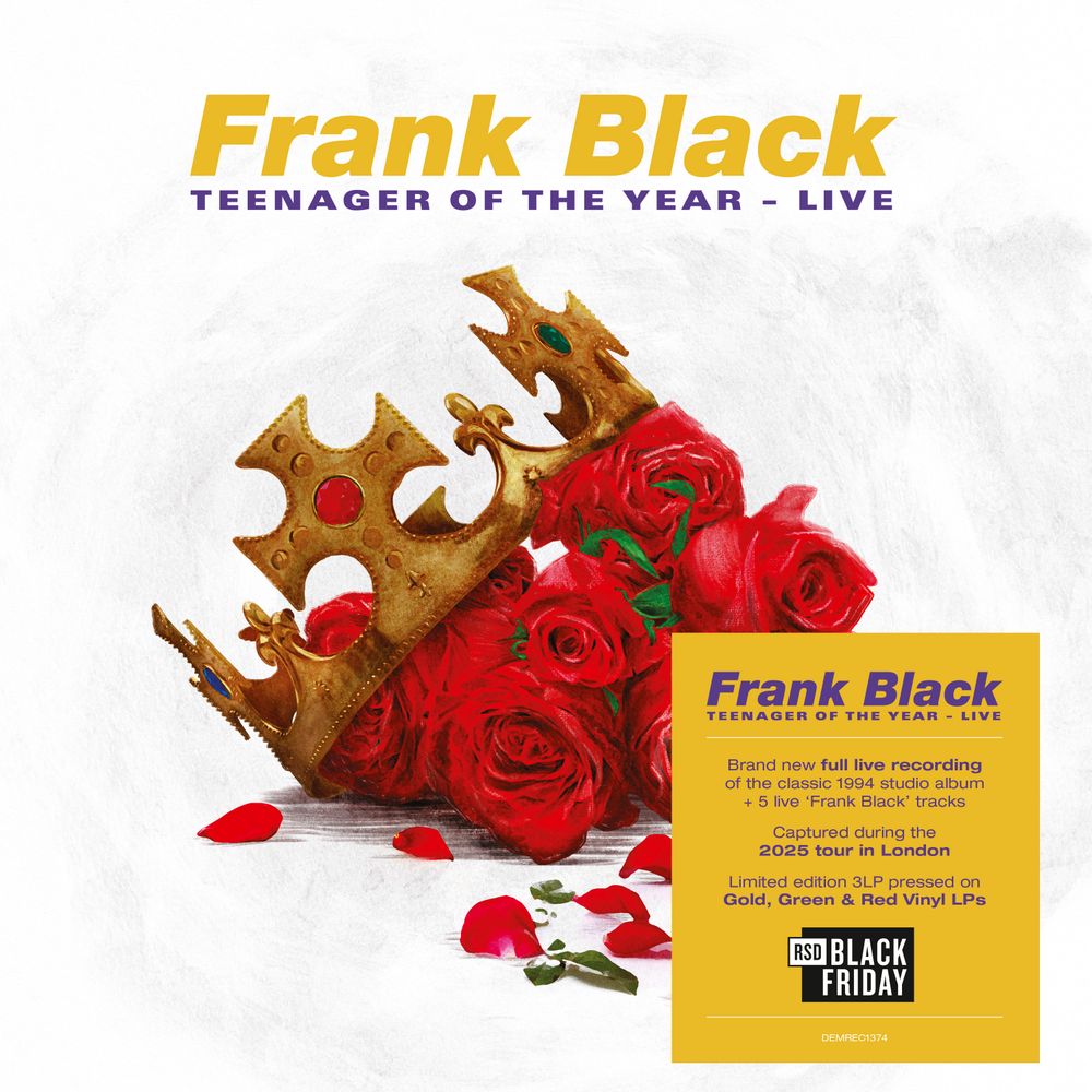 the album cover for Frank Black - Teenager of the Year [RSD BF 2026]