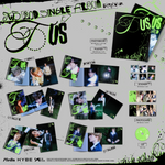 the album cover for TWS - TWS 2nd Single Album 'TO US' [Everglow Ver.]