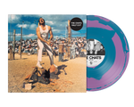 the album cover for Chats - Half Cut [Indie Exclusive Hand Pour Blue/Clear Teal/Pink]