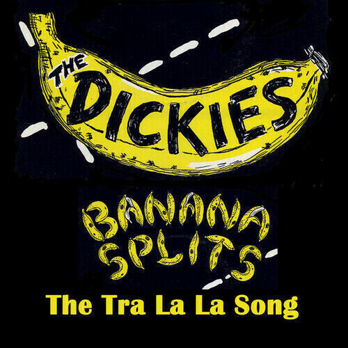 The Dickies - Banana Splits (la canción Tra La La) - Salpicaduras amarillas y negras (Vinilo)