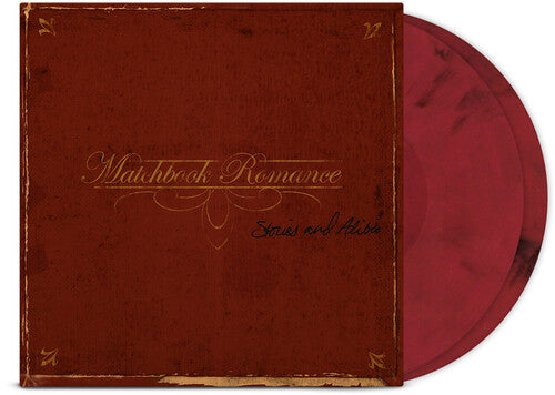 Matchbook Romance - Stories & Alibis (Anniversary Edition) - Opaque Red & Black Marble (Vinyl)