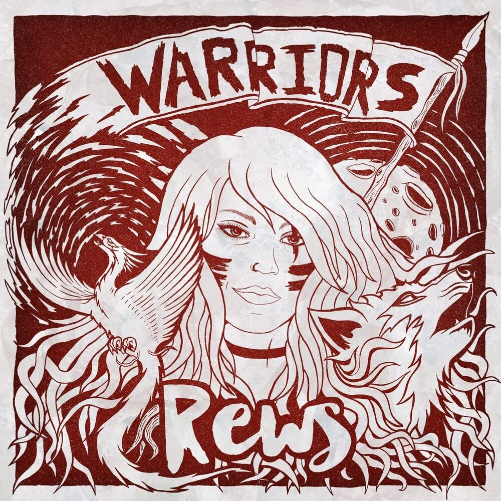 the album cover for Rews - Warriors