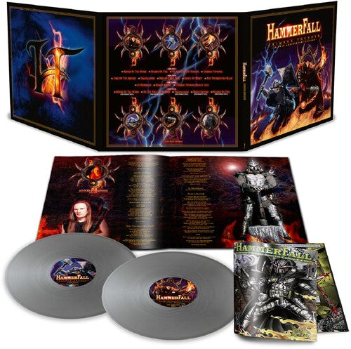 Hammerfall - Crimson Thunder - 20 Year Anniversary Edition - Silver (Vinyl)