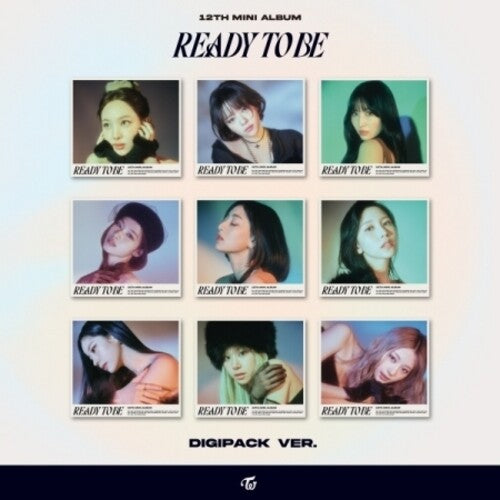 TWICE - Ready To Be (12.º miniálbum) Versión Digipack - Fotolibro, CD-R, Póster plegado, Pegatina, Minipóster, Tarjeta fotográfica (CD)