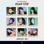 TWICE - Ready To Be (12.º miniálbum) Versión Digipack - Fotolibro, CD-R, Póster plegado, Pegatina, Minipóster, Tarjeta fotográfica (CD)
