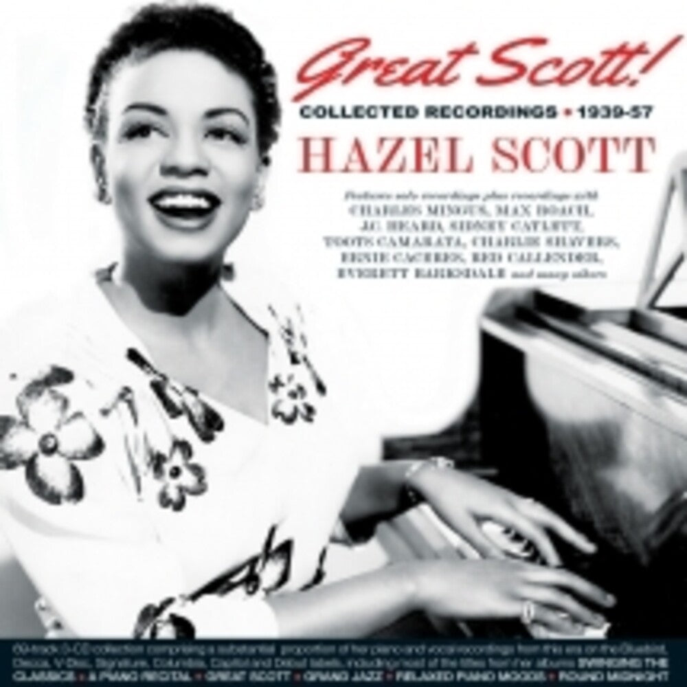 the album cover for Hazel Scott - Great Scott! Collected Recordings 1939-57