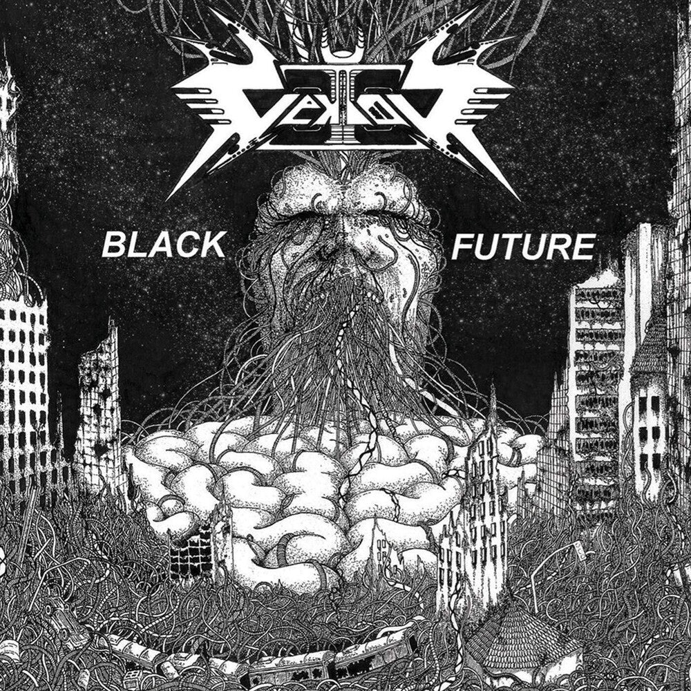 the album cover for Vektor - Black Future [Import]