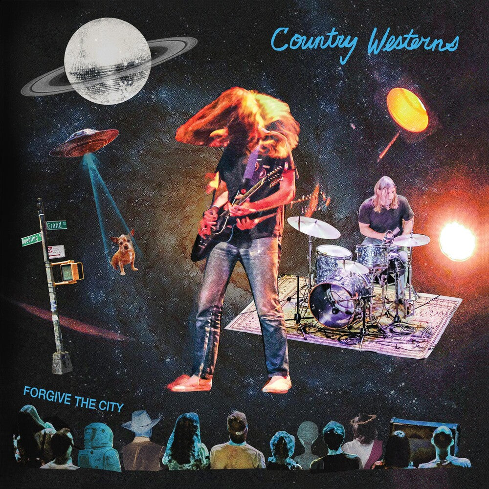 the album cover for Country Westerns - Forgive The City