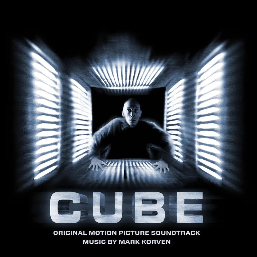 the album cover for Mark Korven(Colv) (Red) - Cube O.S.T. - Red [Colored Vinyl] (Red)