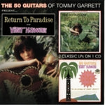 the album cover for Tommy Garrett - 50 Guitars Return To Paradise & Visit Hawaii
