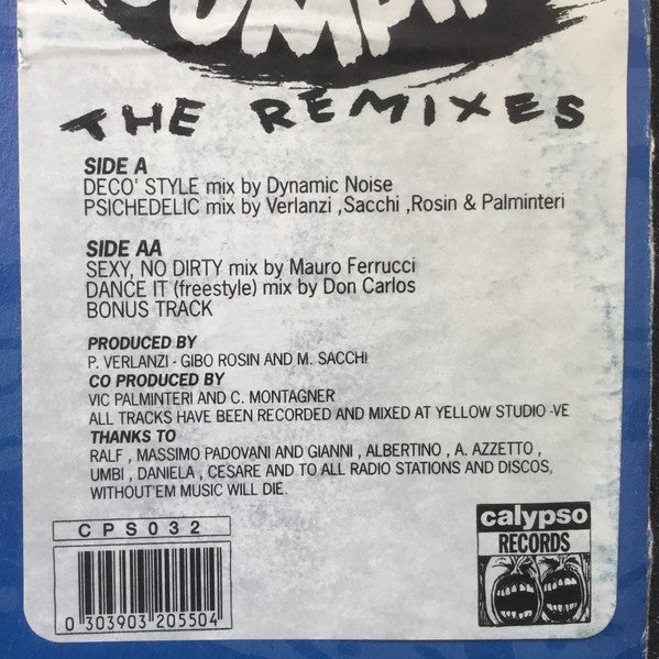 Outdance : Pump The Jumpin' (The Remixes) (12")