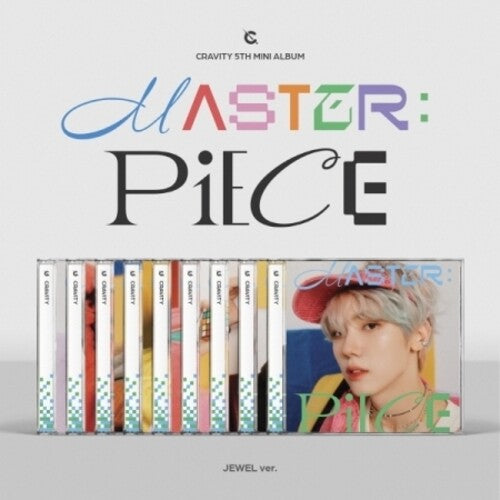 Cravity - Master:Piece - Estuche - Incluye fotolibro de 16 páginas, tarjeta fotográfica y minipóster plegado (CD)