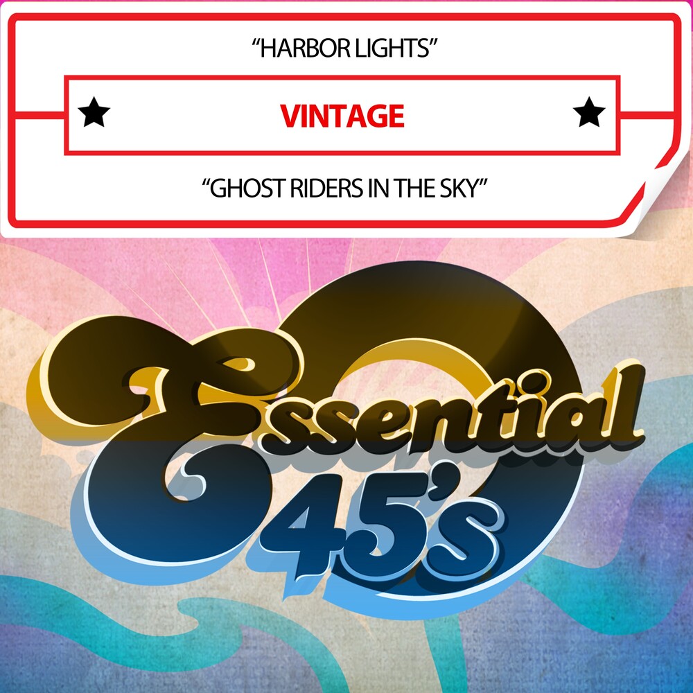 the album cover for Vintage - HarborLights/GhostRidersInTheSky(Digital45)