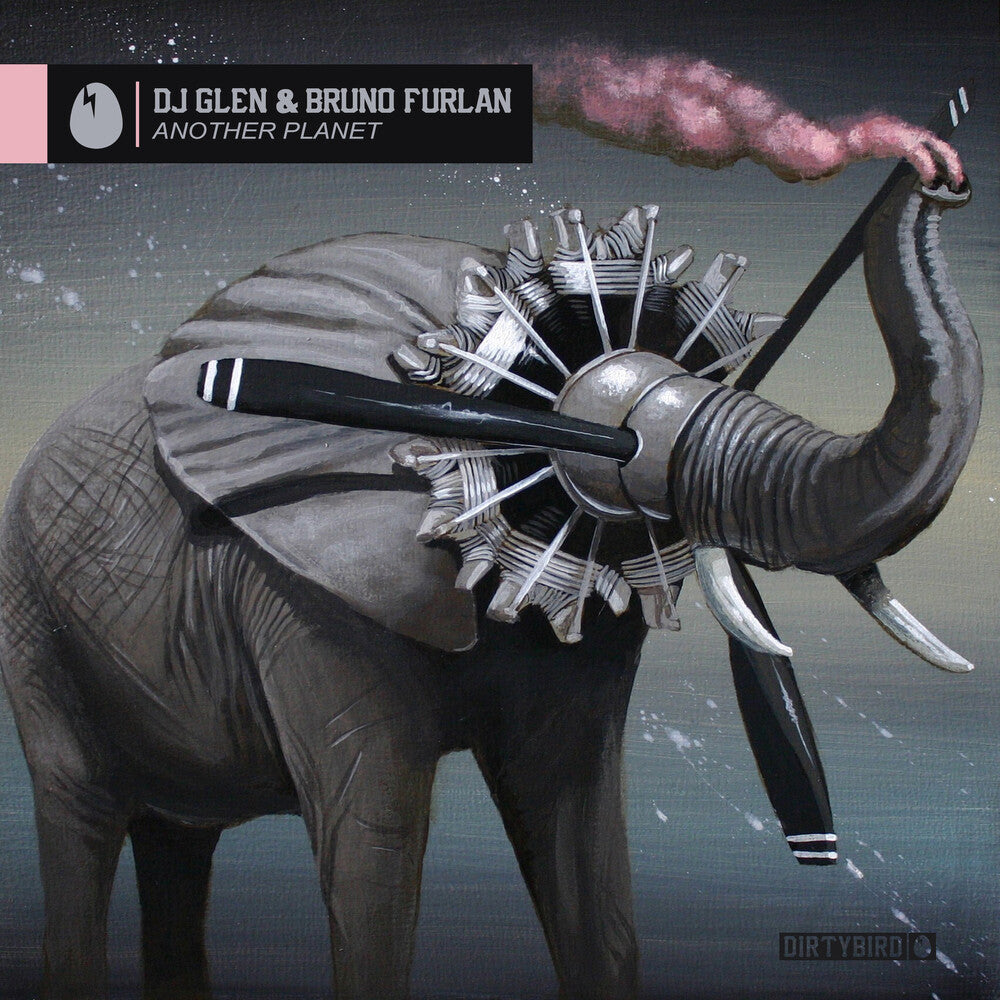 the album cover for DJ Glen - Another Planet