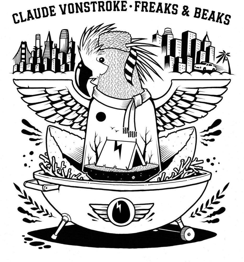 the album cover for Claude Vonstroke - Freaks & Beaks