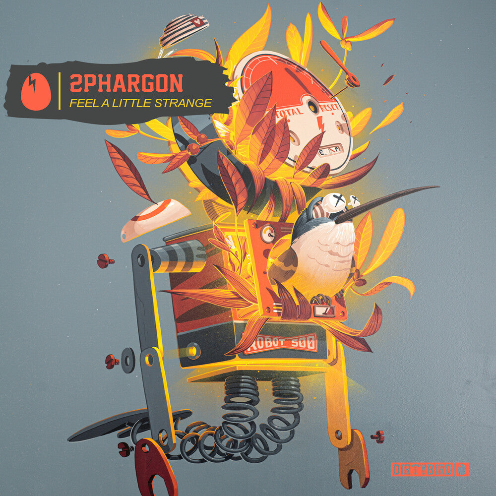 the album cover for 2phargon - Feel A Little Strange