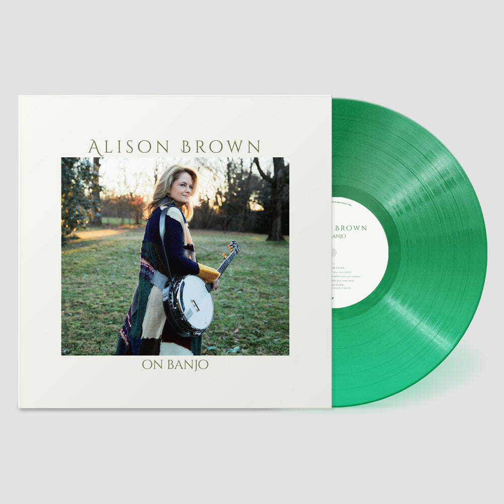 the album cover for Alison Brown - On Banjo [Green LP]