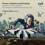 the album cover for Beethoven / Black - Beethoven Piano Sonatas