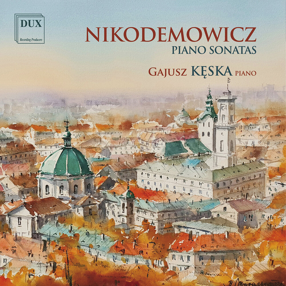 the album cover for Nikodemowicz / Keska - Piano Sonatas
