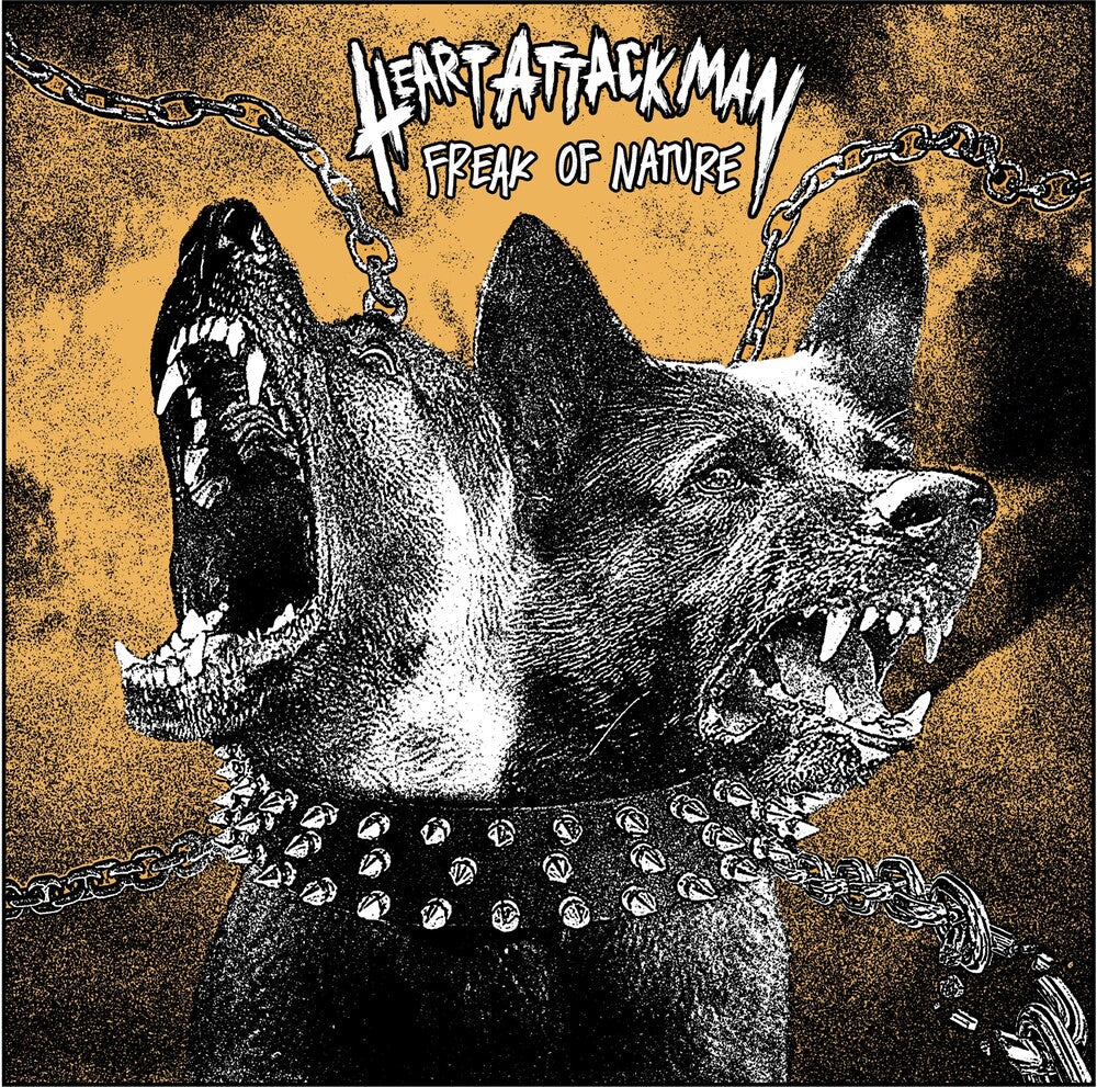 the album cover for Heart Attack Man - Freak Of Nature (Org)